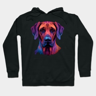 Rhodesian Ridgeback African Lion Dog Illustration Hoodie